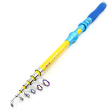 1.8m 2.7m 3.0m Telescopic Fishing Rod Carbon carp pole Spinning Rods for Fresh Salt Water Travel Tackle Rocky sea fishing pesca
