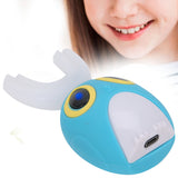 U Shaped Children Electric Sonic Toothbrush Intelligent Cleaning Toothbrush Oral Care Tool Blue 7 12 Years Old