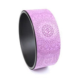 Yoga Pilates Circle TPE Fitness Roller Wheel Yoga Prop Wheel Back Training Tool Home Workout Wheel Waist Shape Pilates Ring