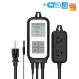 WiFi Digital Temperature Thermostat Outlet Plug Heating Cooling Mode Carboy Aquarium Home Brewing Tuya Smart Life App Control