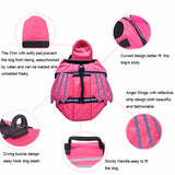 Dog Life Jacket Wings Design Pet Flotation Life Vest Ffor Small Middle Large Dogs Lifesaver Preserver Pets Swimsuit With Handle