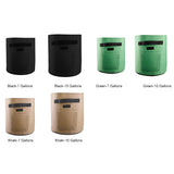 Seedling Ventilation Felt Moistureproof Double Door Potato Tomato Plant Grow Bag With Flap Container Vegetable Garden Supplies