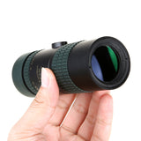 8-24x30 Zoom Monocular Telescope for Smartphone High Quality Powerful Foldable BAK4 Retractable Hunting Optics Handheld Portable