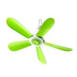 5W Remote Control Timing USB Ceiling Fan Air Cooler USB Fans for Bed Camping Outdoor Hanging Camper Tents Hanger Fan 2.4m 19QE