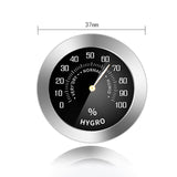 Car Thermometer Hygrometer Mini Mechanical Car Temperature Humidity Meter Indoor Refrigerator Incubator Thermometer