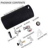 Complete 3.6L/115OZ Mini Keg System Tailgating Camping Picnic Party Portable Taproom Mini Keg Dispenser Kegerator Kit