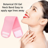 Reusable Silicone Gel Anti Aging Patch For Neck Mask SPA Neck Wrap Mask Moisturizing Belt Beauty Skin Neck Care Women Neck Mask