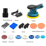 12V 110W Mini Brushless Angle Grinder with Rechargeable Lithium Battery Cordless Polishing Machine Diamond Cutting Power Tools