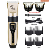 NEW2022 NEW Electrical Pet Clipper Professional Grooming Kit Rechargeable Pet Cat Dog Hair Trimmer Shaver Set Animals Hair