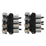 Transmission Solenoids Kit Plastic 7 Speed Accessories Moulding Solenoids Set Fits for VW Fwd 2008-2011 for Skoda Fwd 0AM Dq200