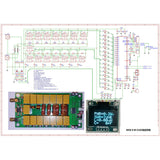 KIT DIY Automatic Antenna Tuner 7x7 (ATU-100 mini by N7DDC 7*7)+0.96 Inch OLED Firmware Programmed From UK+OLED 1PCS