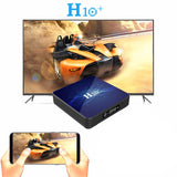 Android 9.0 H10+ Smart TV Box Dual Band Wifi Bluetooth 4.0 2+16G TV Box LED Display WIFI 4K Smart Media Player