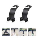 4 Pcs Durable Portabkle Lightweight Storage Hooks Hanging Hooks Back Hook for Vehicle