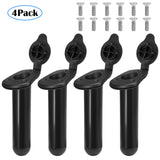 4 PCS Kayak Fishing Rod Holders with Cap Cover Boat Fishing Tackle Fishing Accessories Tool fishing equipment