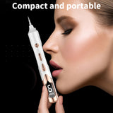 German Small White Spot Mole Pen Beauty Instrument Pen Miniature Spot Scanning Pen Tattoo Beauty Instrument Nine Gears With Blue