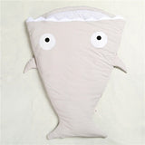 7 Colors Cute Baby Sleeping Bag Shark Sleeping Bag Cartoon Anti-kick Is Autumn And Winter Baby Out Of Hugs Warm Infant Swaddle