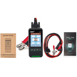 DY222 Car Battery Tester 12V 24V Digital Automotive Diagnostic Battery Tester Analyzer 2000CCA Cranking Charging Test Tool