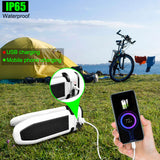 Camping Lamp 60LED Solar Light Rechargeable Workshop Lamp  Portable Tent Lantern 5 Lighting Mode Outdoor Emergency Light Bulb