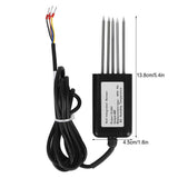 12-24V DC RS485 5Pin Soil PH NPK Temperature and Humidity EC Sensor Conductivity Detector Tester Soil Multi-Parameter Sensor