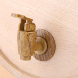 10L Vintage Wood Oak Timber Wine Barrel Dispenser for Whiskey Bourbon Tequila growler Beer Brewing Home Brewing