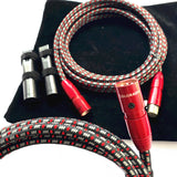 Pair HiFi Audio Line COLORADO XLR Balanced Cable with Update 72V DBS