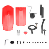 Telescopic Folding Bicycle Fender Taillight Mountain Road Bike Adjustable Mudguard Front Rear Wings For Bicycle Bike Parts