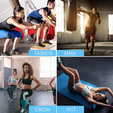 Portable Workout Timer,Gym Timer with Rechargeable and Built-in Magnetic Spine,LED Interval Timer for Home Garage