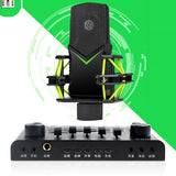 V8S Phone Sound Card Set Bluetooth Microphone Live Broadcast Equipment Computer Universal Microphone Voice Changer