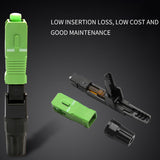 SC APC Fiber Fast Connector SC APC Single Fiber Optic Quick Connector SC Connector Use FTTH Sc- Apc Quick Connector