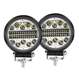 4 Inch 102W LED Light Pods Tractor Work Light Spot Flood Driving Small Light Bar Waterproof for Truck Equipment Vehicle Picku