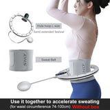 Smart Huula Hoops Fitness Smart Counting Exercise Ring Adjustable Home Fitness Bodybuilding Ring Muscle Building Exercise Hoop