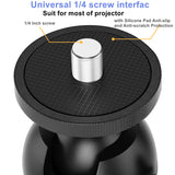 C-Clamping Projector Bracket Metal Adjustable Projector Stand Bed/Table Mount Holder Suitable for XGIMI Xiaomi Nut Dangbei