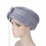Electric Head Scalp Massager Air Pressure Hot Compress Stress Relief Airwave Head Massage Machine For Household Scalp Massager