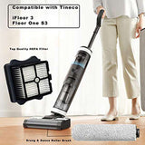 Replacement Brush Roller and Vacuum Filter Suitable for Tineco IFloor 3/IFloor One S3 Cordless Wet Dry Vacuum Cleaner