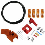 3D Printer Accessories PTFE Spring Dual Gear Right Hand Dual Extruder Kit for Creality CR-10S PRO Ender-3
