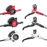 IIIPRO CNC aluminum Bike Hydraulic Disc Brake Calipers  mtb Mountain Bicycle Oil Disc Brake 426g Bikes parts black,red,sliver