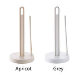 Organizer Rack Durable Paper Towel Stand Bathroom Roll Storage Tissue Kitchen Tools Holder Round