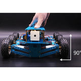 Arduino 6WD Off-Road Robot Kit Search Rescue Smart Car With Chassis Platform 6-Wheel Drive Aluminum Alloy Rc Car