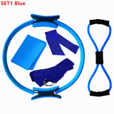 5 Pcs Set Magic Ring for Sports Home Fitness Yoga Circle Leg Arm Muscle Trainer Pilates Circle Exercise Workout Gym Bodybuilding