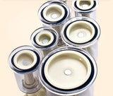 Vacuum cupping 8pcs Rotary Medical Vacuum Cupping Magnet Therapy Manual Hand Twist Body Massage Relaxation Kit thickening Paine