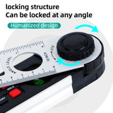 0~270° Digital Protractor Spirit Level Angle Finder Gauge Meter 250mm Digital Angle Finder Electronic Protractor LCD Display