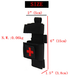 For First Aid Camping Hiking Tactical First Aid Kit, Can Match CAT Tourniquet Shear Tactical MOLLE Pouch / Belt Ideal Gift