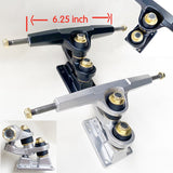 6.25Inch Double Kingpin Surf Skateboard Truck Rear Truck Adapter Graviry Casting SHR Bushings