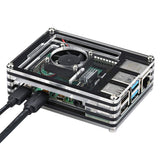 Home Dust Resistant Acrylic Case Heat Dissipation Durable Easy Install Heatsinks Computer Protective 9 Layer  4