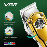 Professional IPX7 Waterproof  hair clipper all metal barber hair trimmer beard electric hair cutting machine men haircut adjusta