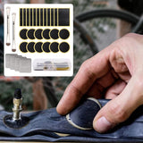 Dropship-Bike Tire Repair Kit - Bike Tire Lever And Glueless Bike Tire Patches For Bike Tire Puncture Repair Tool