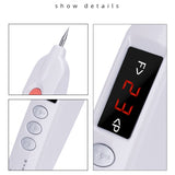 Portable Display Electric Beauty Spot Scanning Pen Facial Care Beauty Equipment Mole Scanning Pen Blackhead Remover Skin Care