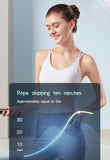 Cordless Jump Ropes Weight Loss Skip Rope ABS Smart Digital Jump Ropes Men Women Fitness Body Building Exercise Jumping Rope
