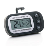 Mini Digital Electronic Fridge Frost Freezer Room LCD Refrigerator Thermometer Meter With Hook Hanging -20°C to 50°C Household
