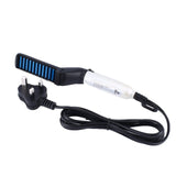Multifunctional Hair Comb Brush Quick Beard Straightener Curling Curler Show Cap Men Beauty Hair Styling Tool Droshipping